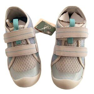 NIB Kamik Overpass Vegan Waterproof Teal Gray Sneaker Unisex Little Kids Size 12